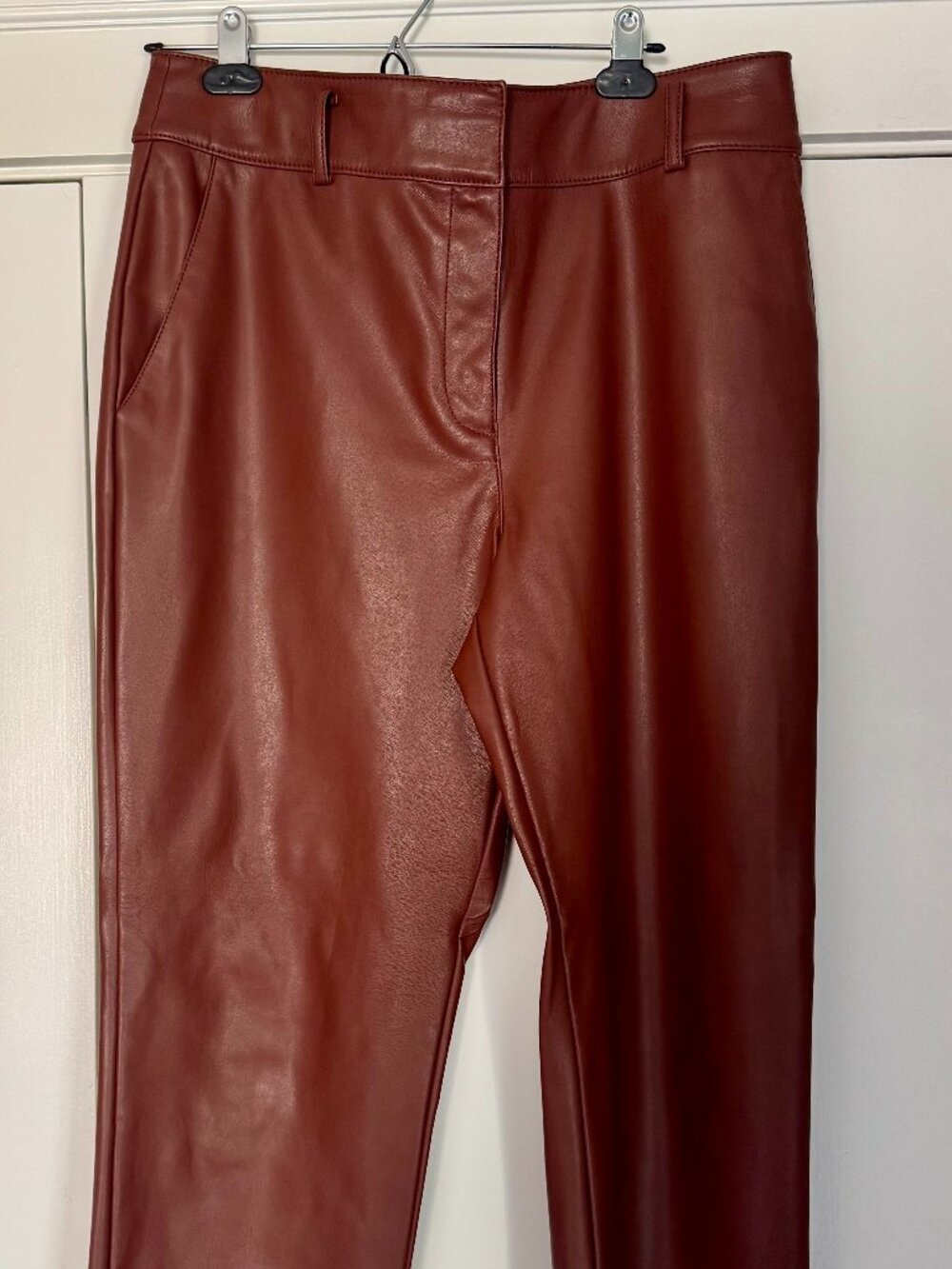 LOFT faux leather pants